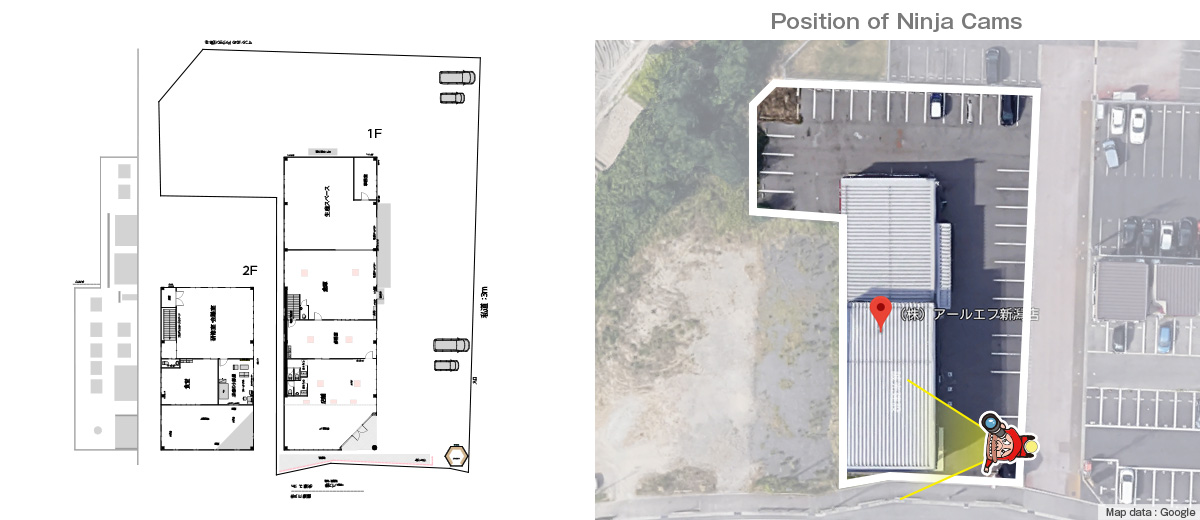 CAD図・忍カメ Google位置