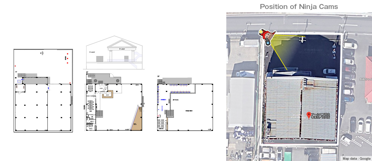 CAD図・忍カメ Google位置