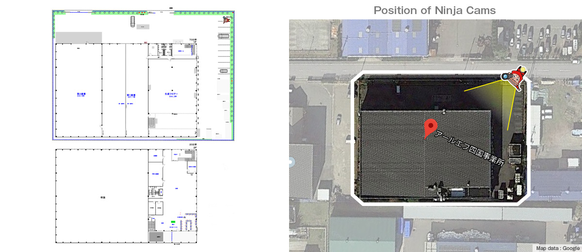 CAD図・忍カメ Google位置