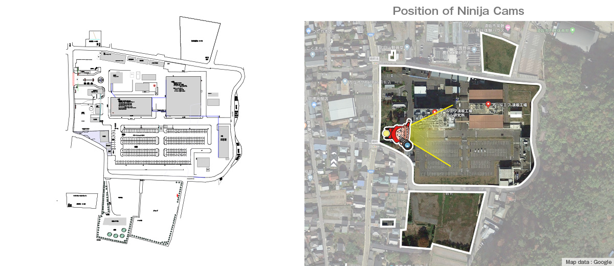 CAD図・忍カメ Google位置