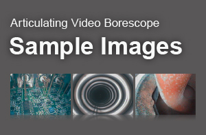 Articulating Video Borescope Sample Images