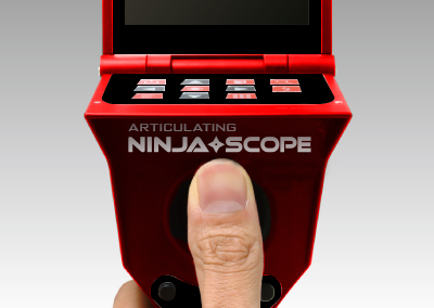 Ninja scope with joystick controlled for 360 degree articulation