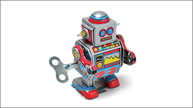 Robot (a windup toy)